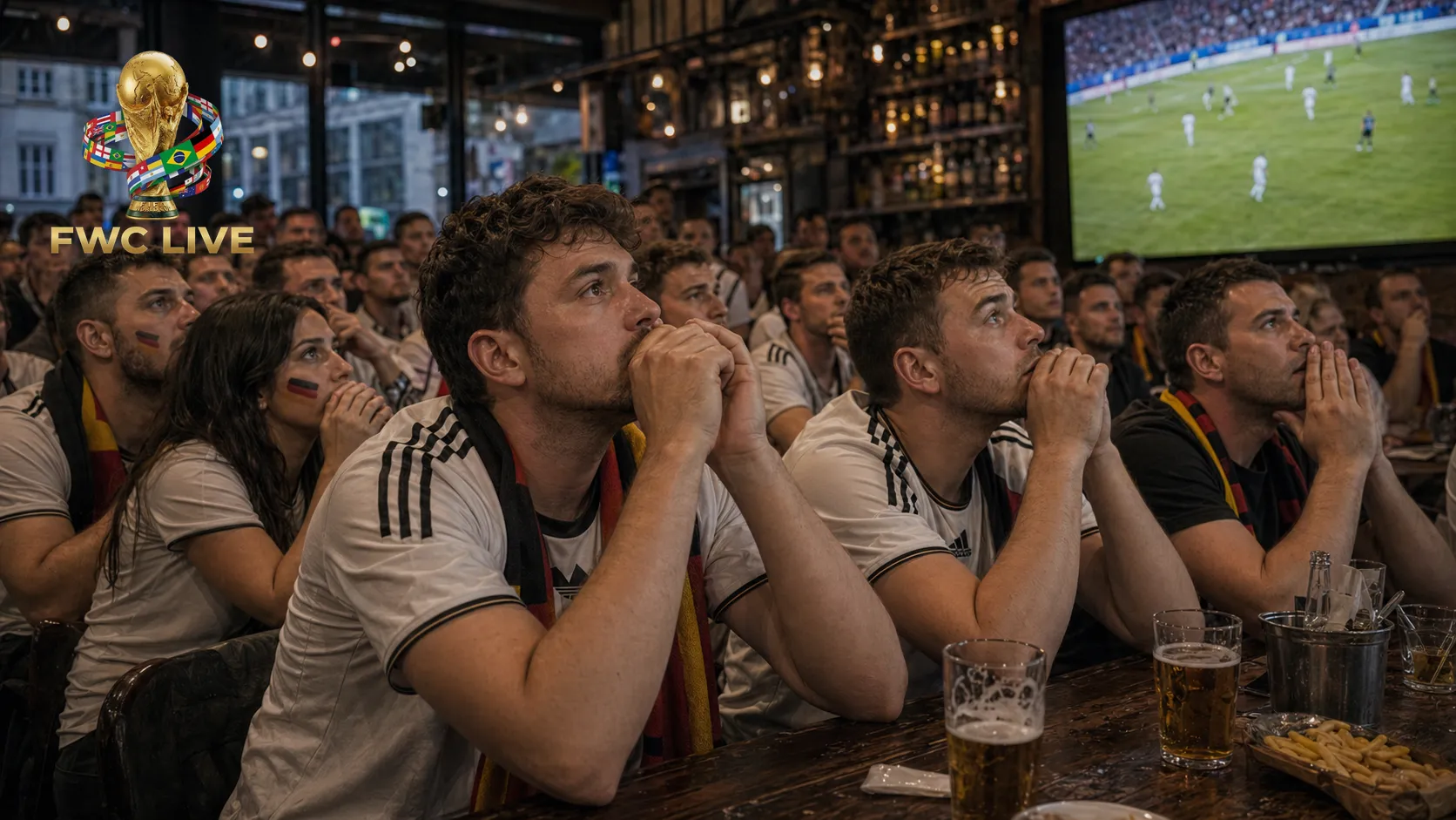Germany football fans watching FIFA World Cup 2026 coverage in Berlin