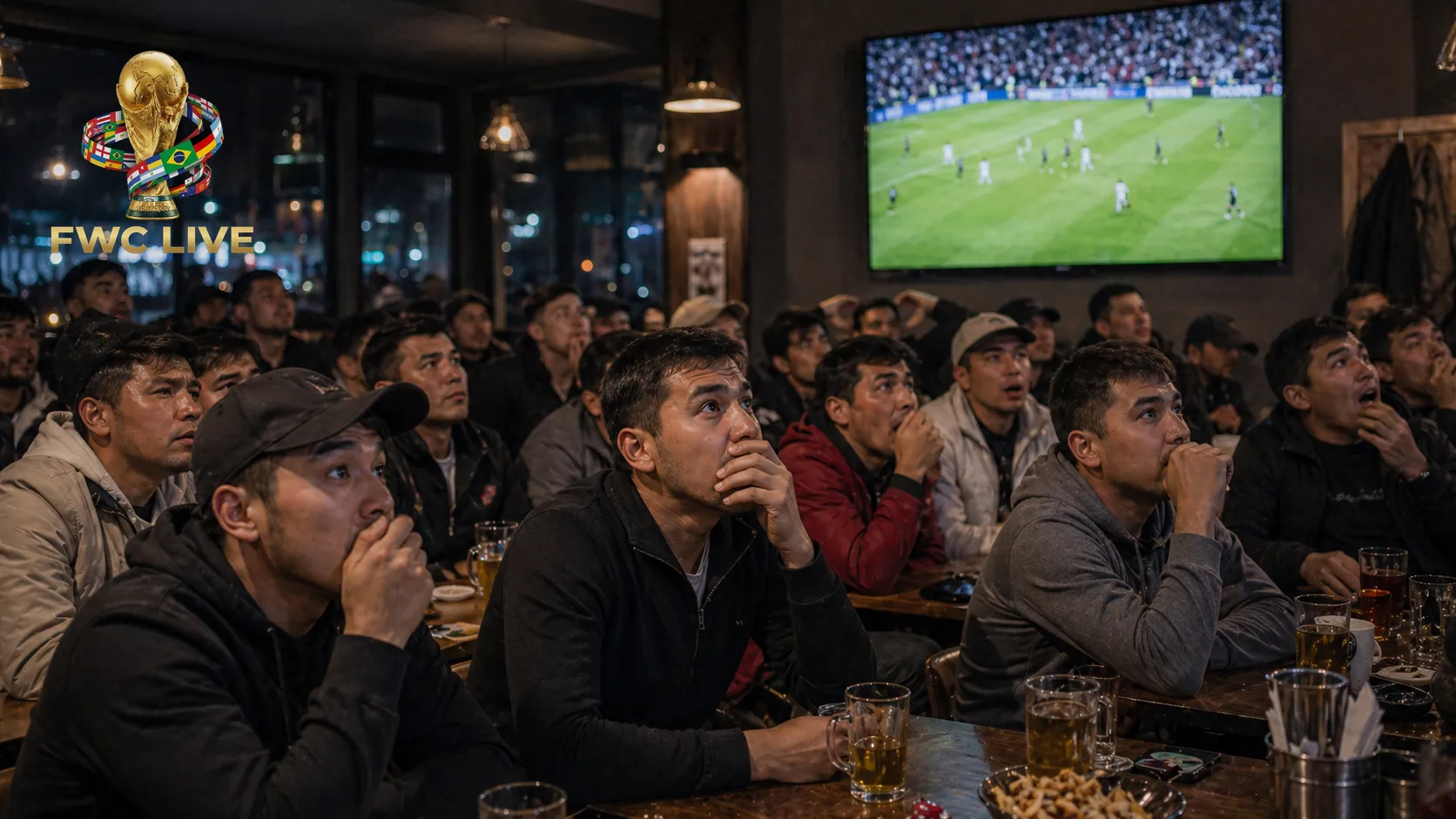 Kyrgyzstan football fans watching FIFA World Cup 2026 coverage in Bishkek