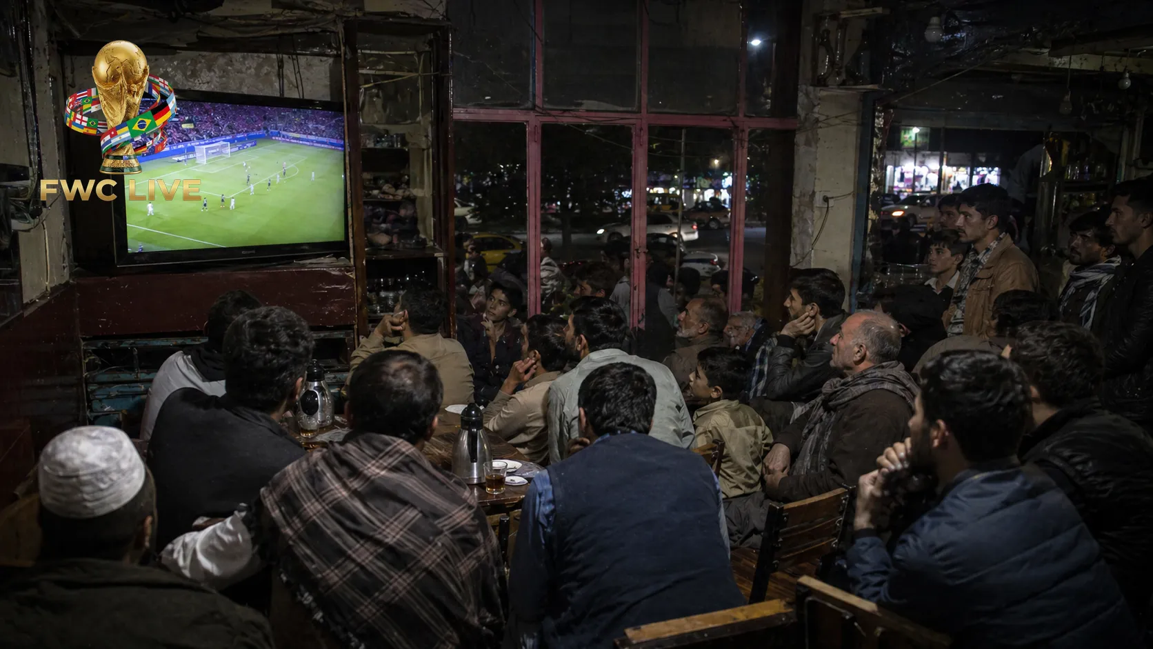 Yemen football fans watching FIFA World Cup 2026 coverage in Sanaa