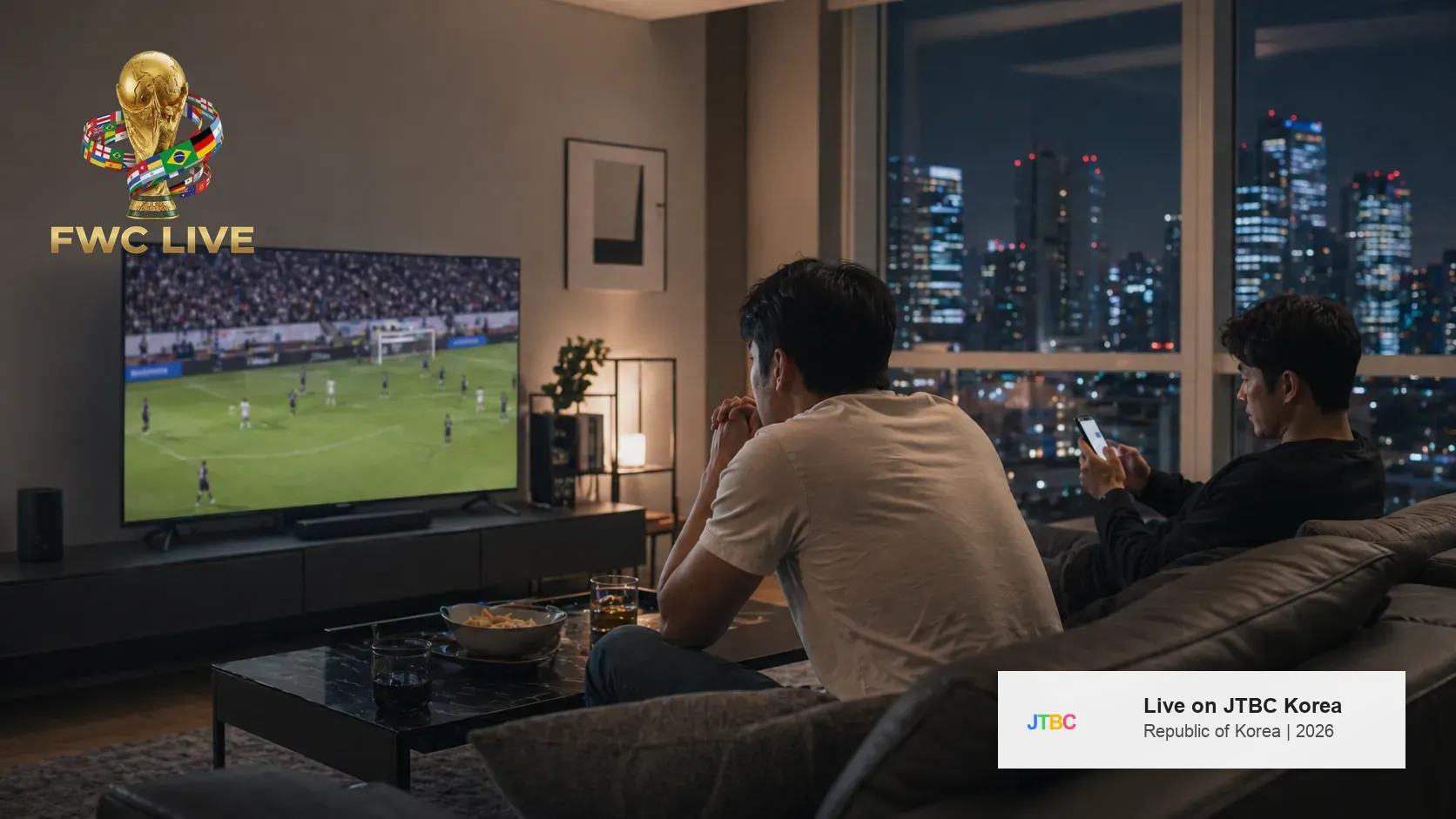 How to watch FIFA World Cup 2026 live on JTBC Korea