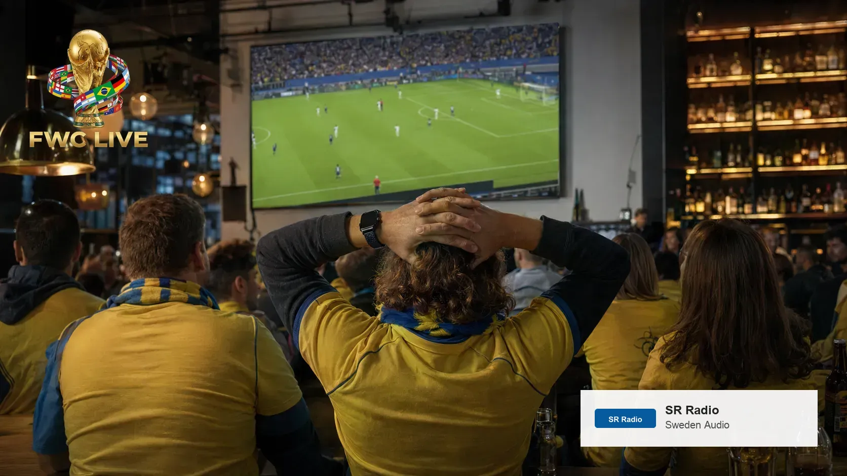 How to follow FIFA World Cup 2026 on SR Swedish Radio in Sweden
