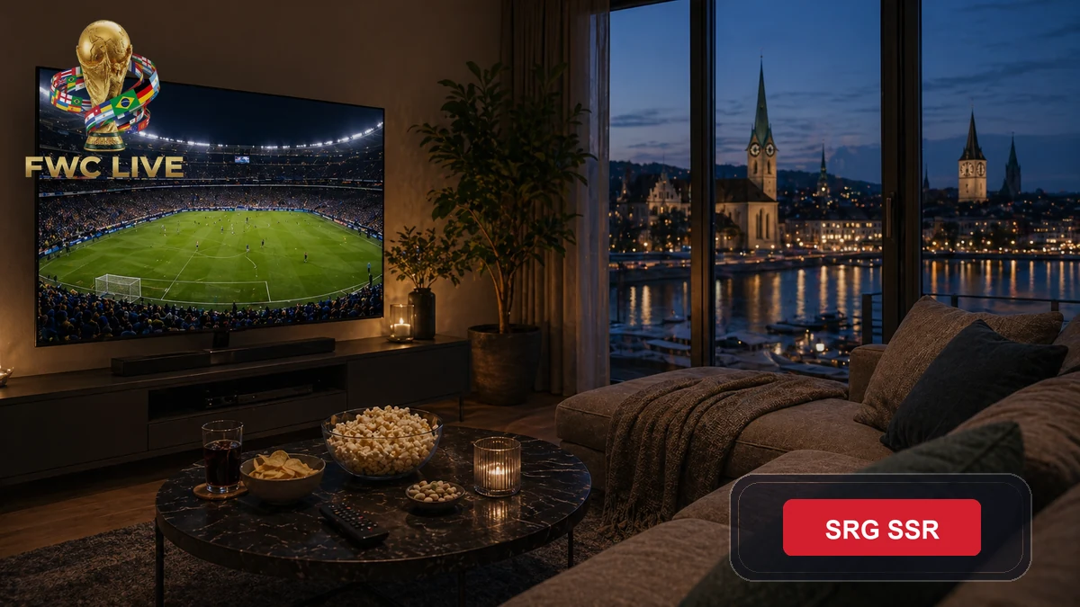 How to watch FIFA World Cup 2026 live on SRG SSR