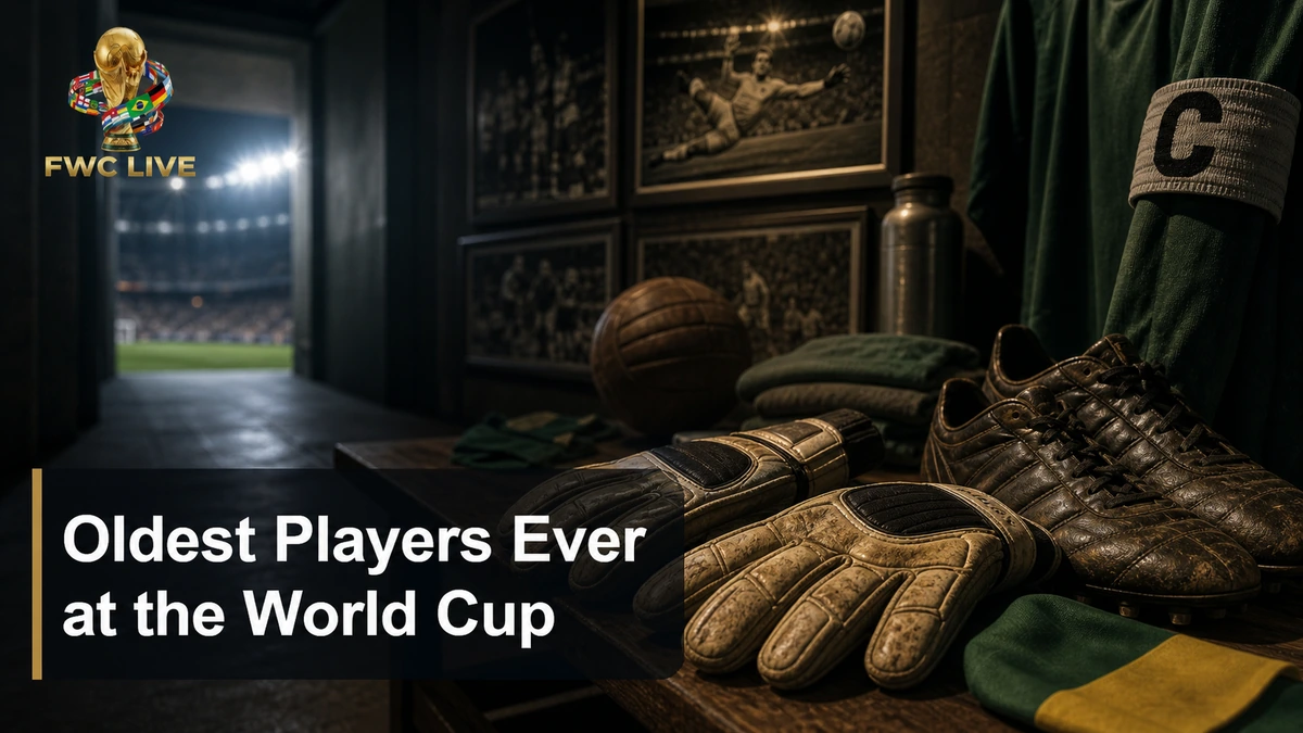 Oldest Players Ever at the World Cup