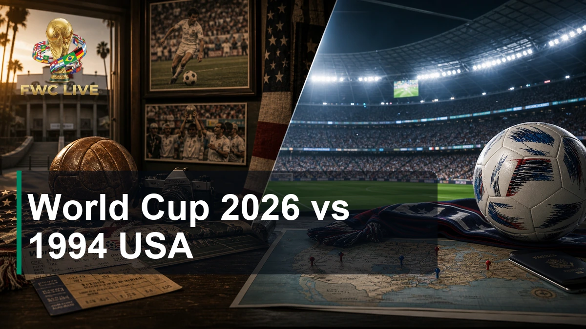 World Cup 2026 vs 1994 USA - What Has Changed