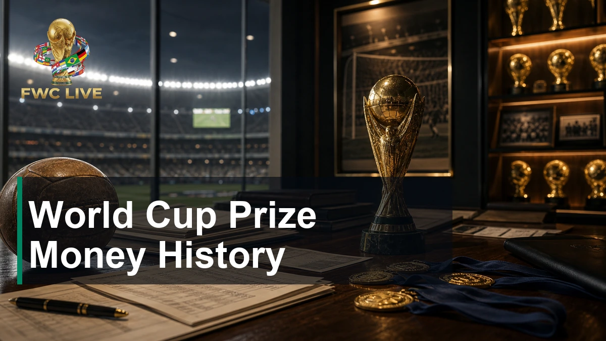 World Cup Prize Money History - How Much Do Winners Get