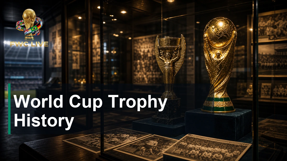 World Cup Trophy History - From Jules Rimet to Today