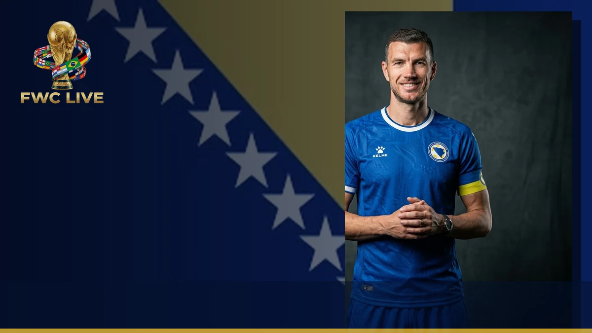 Bosnia World Cup 2026 squad revealed with Edin Dzeko included