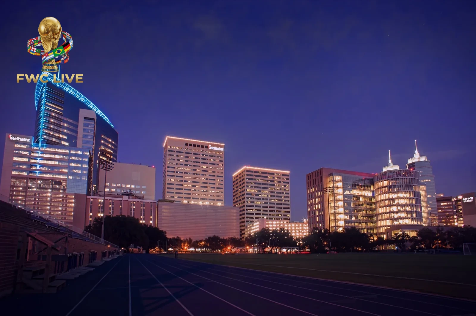 Houston skyline linked to DR Congo's World Cup 2026 base camp plan