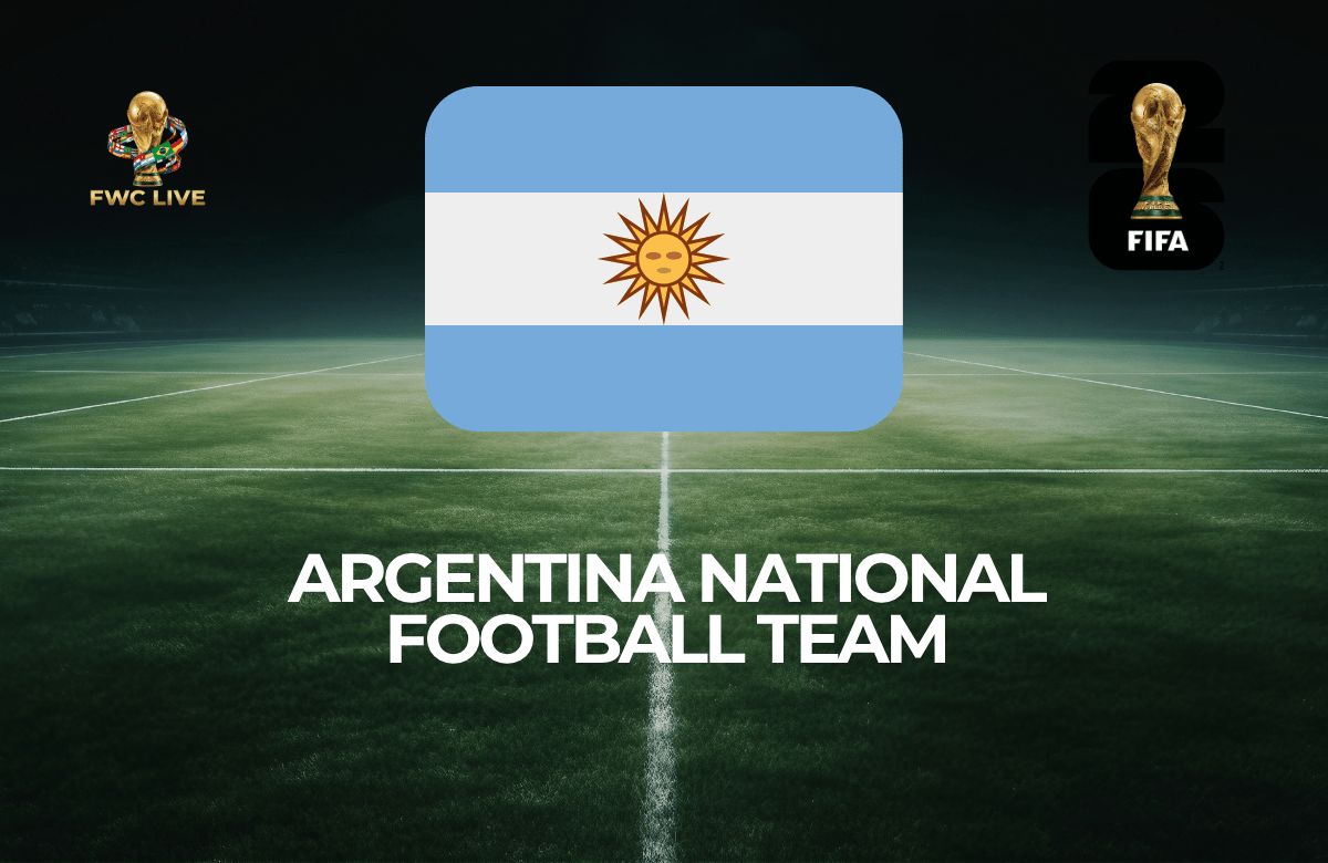 Argentina national football team featured graphic
