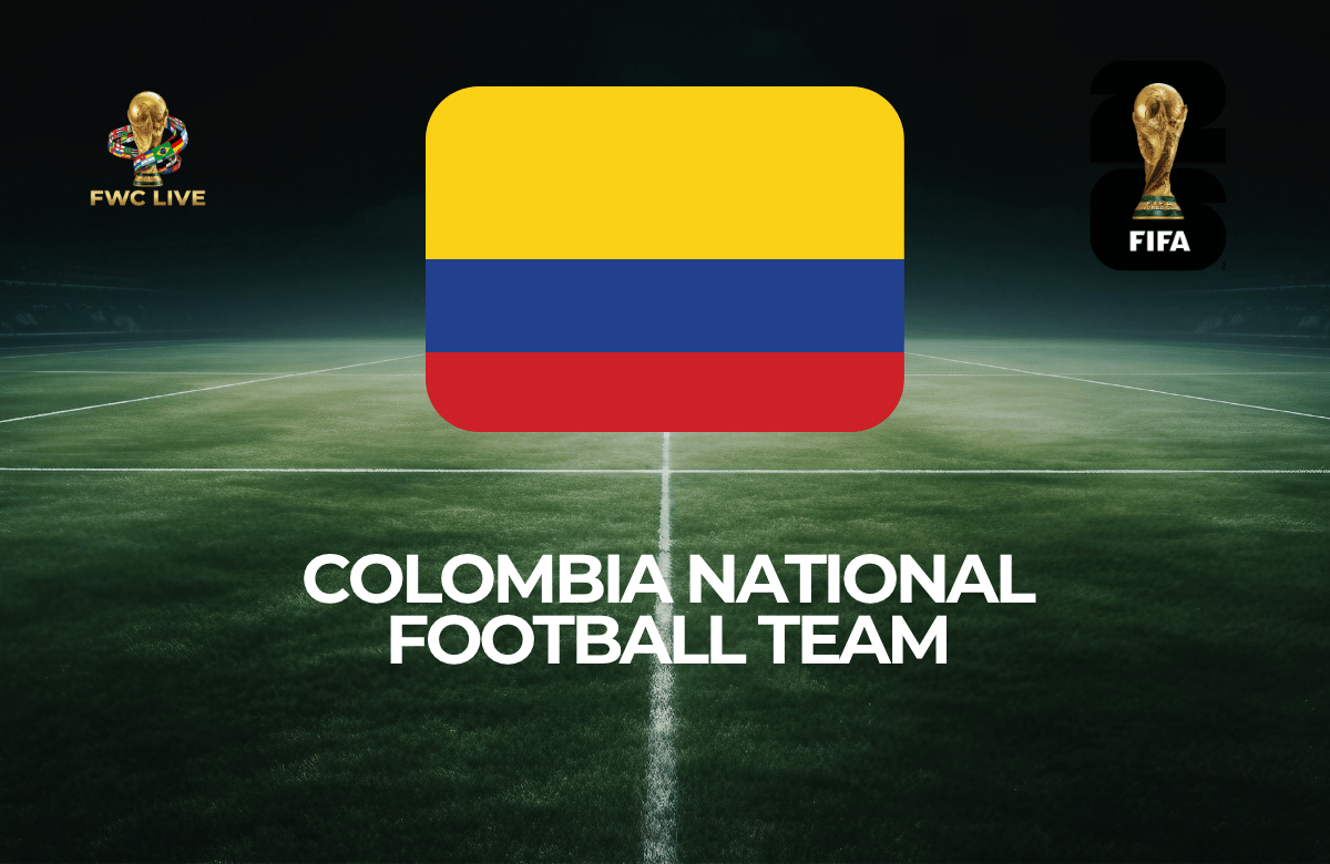 Colombia national football team featured graphic