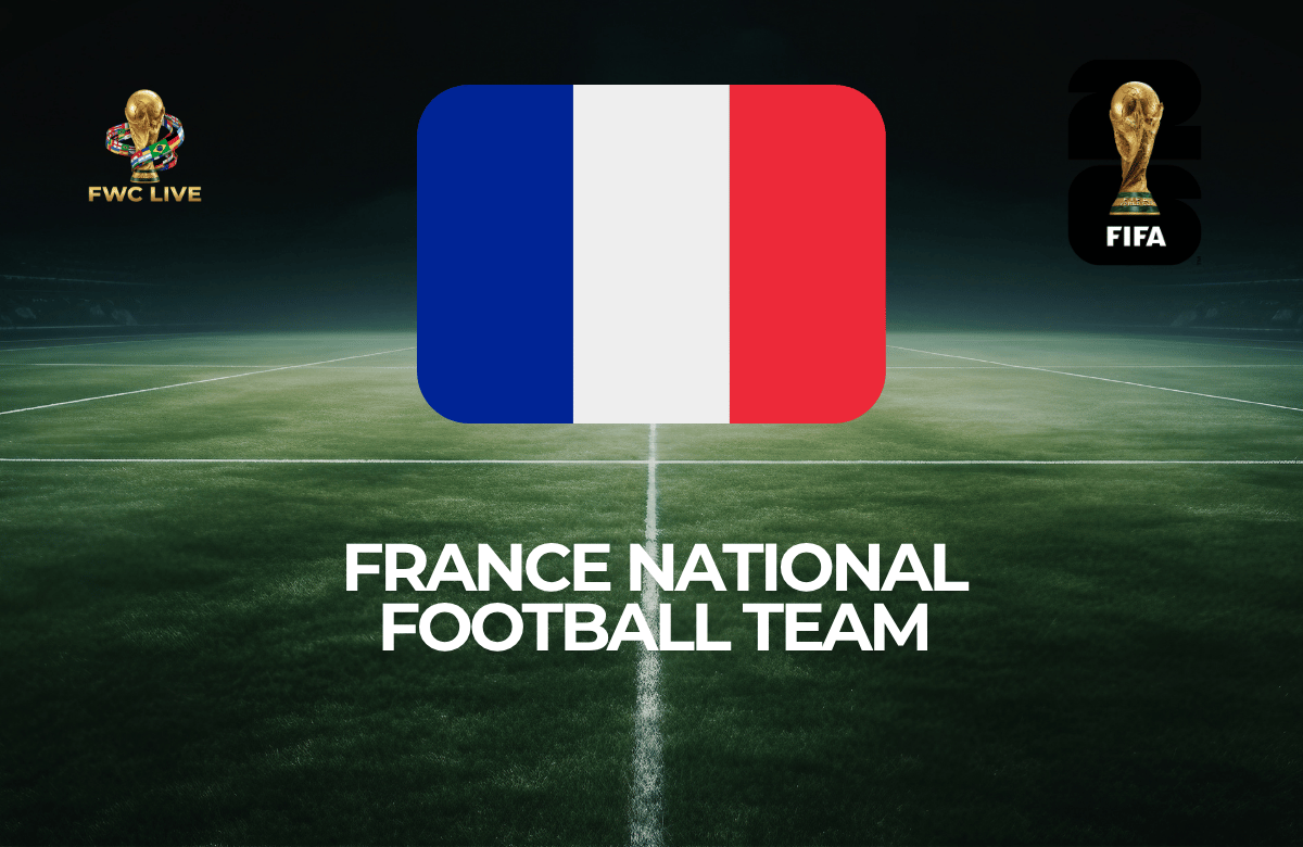 France national football team featured graphic