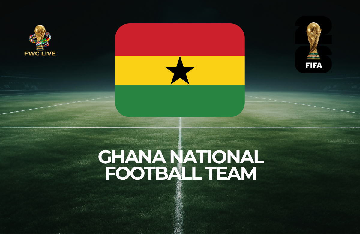 Ghana national football team featured graphic