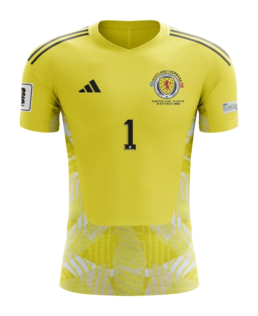 Scotland 2026 goalkeeper kit