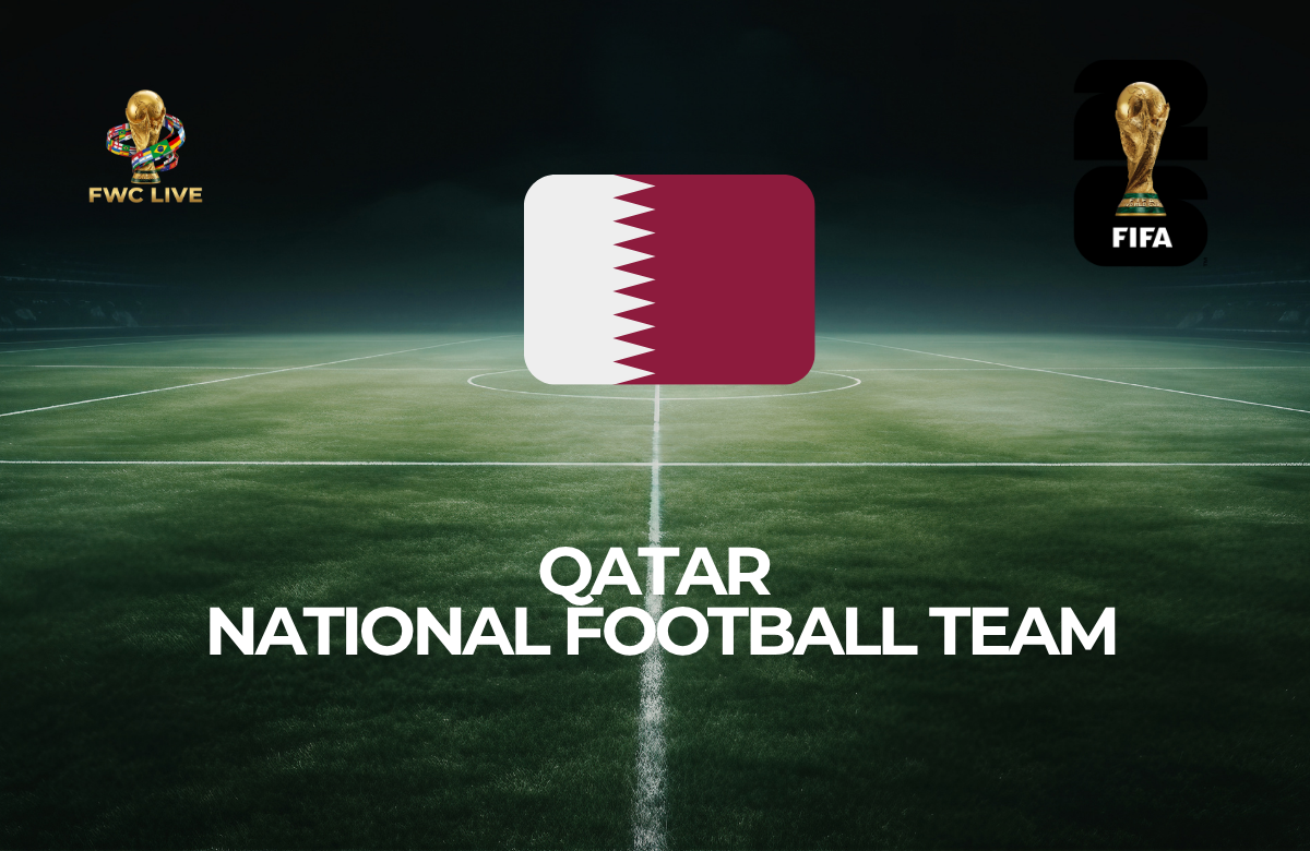 Qatar national football team featured graphic