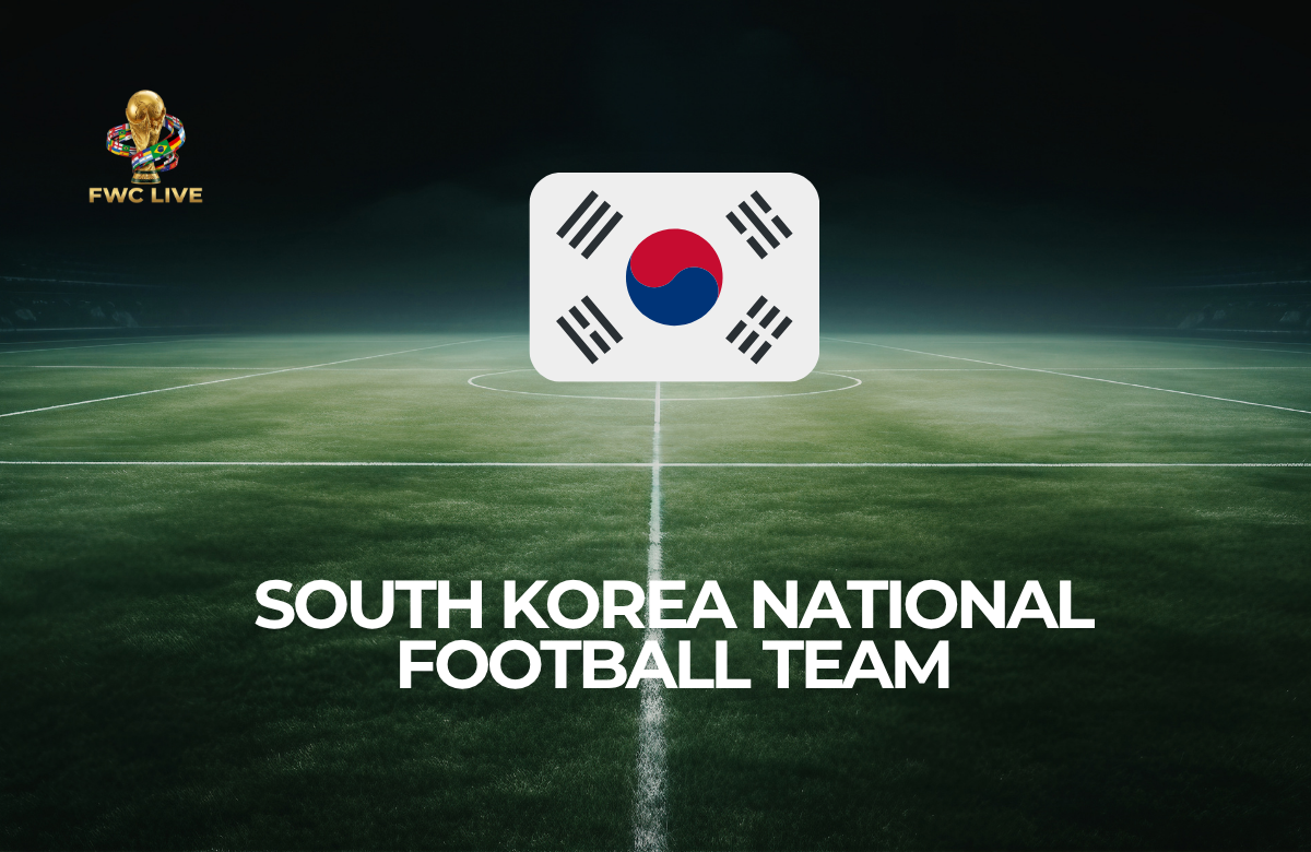 South Korea national football team featured graphic