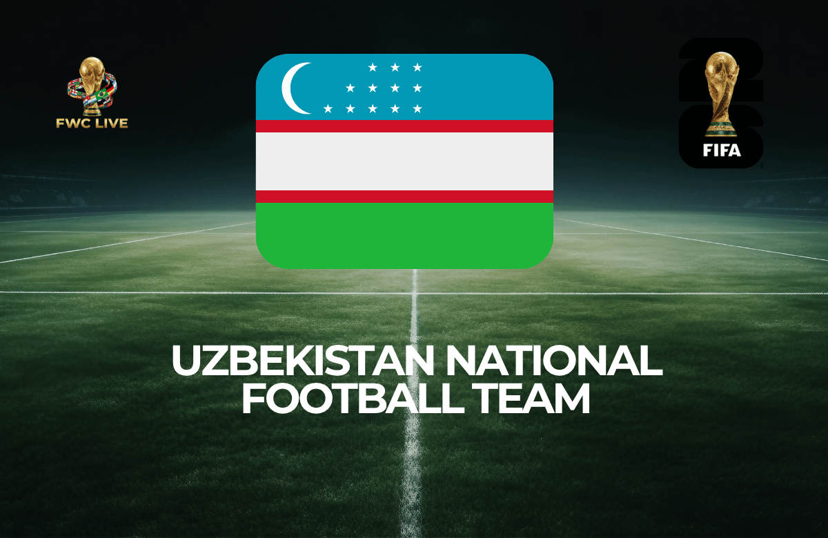 Uzbekistan national football team featured graphic